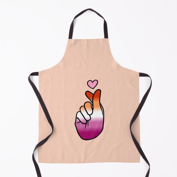 Item preview, Lesbian Pride Finger Heart designed and sold by everything4eva.