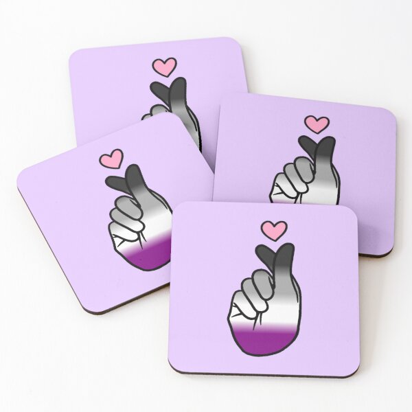 Item preview, Ace Pride Finger Heart designed and sold by everything4eva.