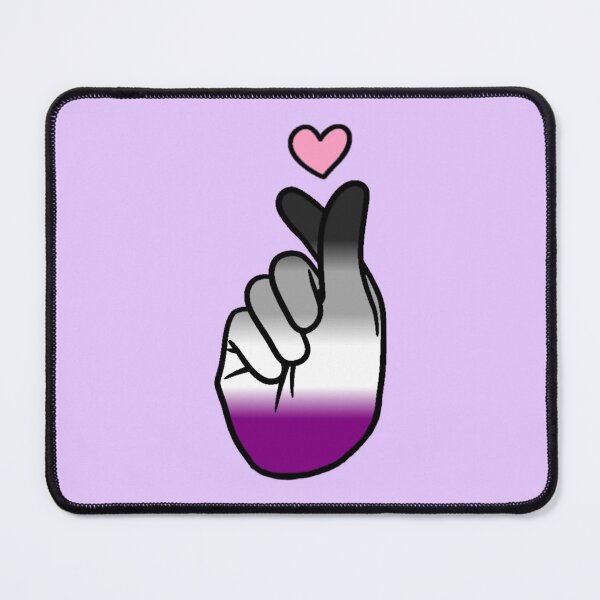 Item preview, Ace Pride Finger Heart designed and sold by everything4eva.