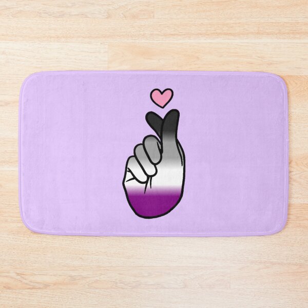 Item preview, Ace Pride Finger Heart designed and sold by everything4eva.
