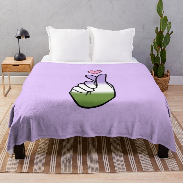 Item preview, Genderqueer Pride Finger Heart designed and sold by everything4eva.