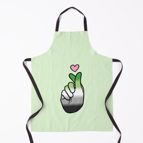 Item preview, Aromantic Pride Finger Heart designed and sold by everything4eva.