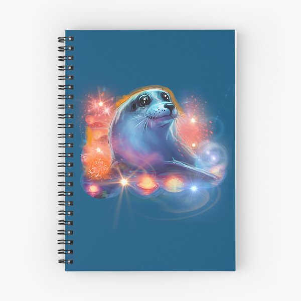 Item preview, Seal at Twilight Cartoon designed and sold by Tripp Art Studio.