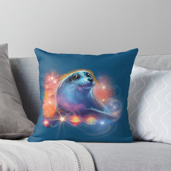 Item preview, Seal at Twilight Cartoon designed and sold by Tripp Art Studio.