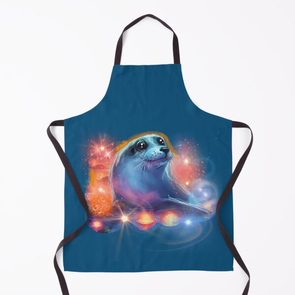 Item preview, Seal at Twilight Cartoon designed and sold by Tripp Art Studio.