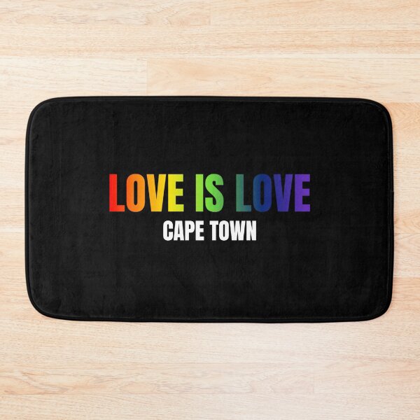 Item preview, Cape Town Love is Love t-shirt, Rainbow color pride LGBTQ graphic t-shirt, Pride unisex t-shirt designed and sold by PrideBeProud.
