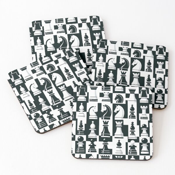Item preview, Chess Board Inspired Pattern Design designed and sold by ReachForArt.