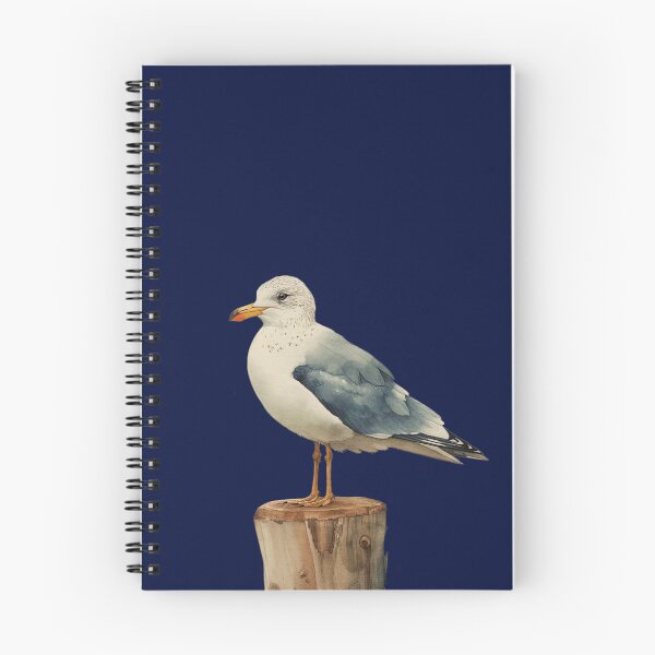 Item preview, Watercolor Seagull, Moin designed and sold by PandaKunst.