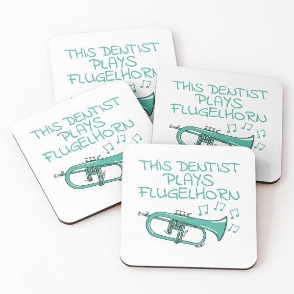 Item preview, This Dentist Plays Flugelhorn, Hornist Horn Player Brass Musician designed and sold by doodlerob.