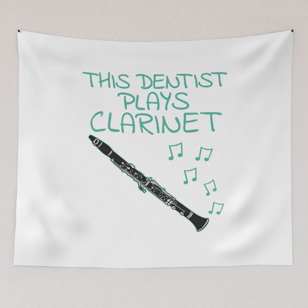 Item preview, This Dentist Plays Clarinet, Clarinetist Woodwind Musician designed and sold by doodlerob.