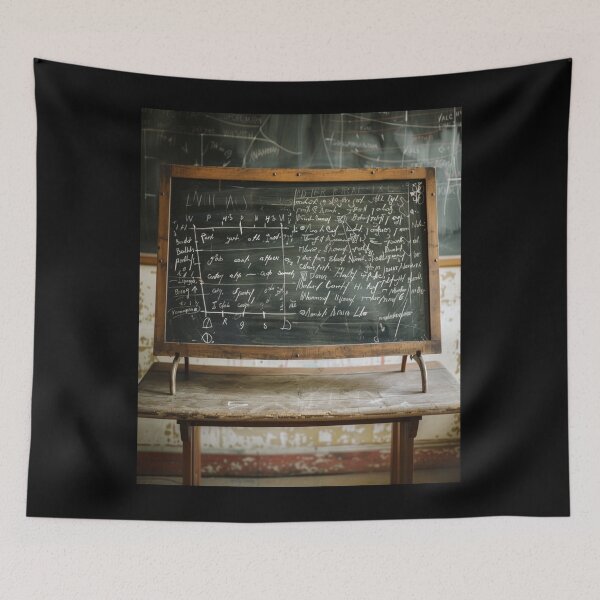 Item preview, Vintage Classroom Chalkboard Design designed and sold by noelgipples.