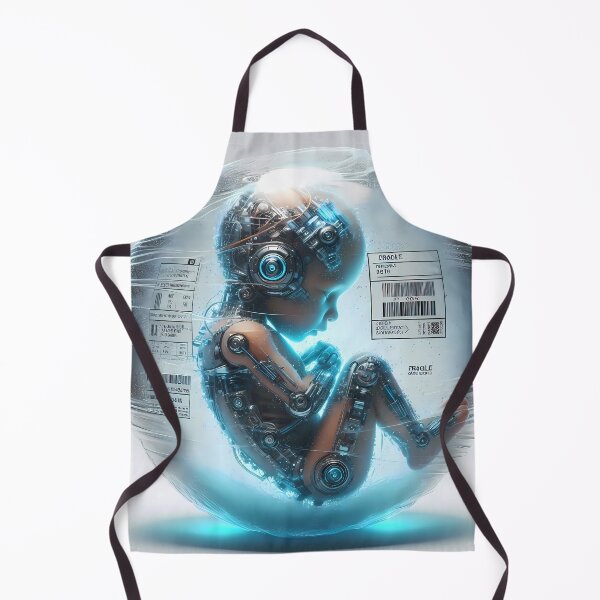 Item preview, Baby cyborg designed and sold by Vibranta Studio.