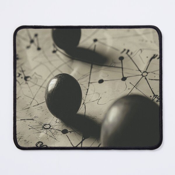 Item preview, Abstract Scientific Diagram with Spheres designed and sold by noelgipples.