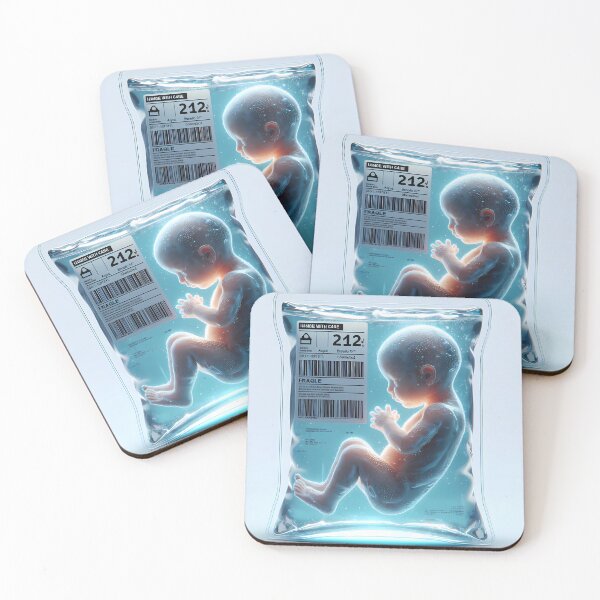 Item preview, Baby in plastic bag designed and sold by Vibranta Studio.