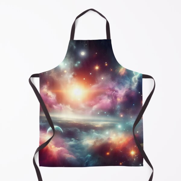 Item preview, Stunning space image with nebulas, stars, and a planet - a cosmic masterpiece! designed and sold by PandaTShirtShop.