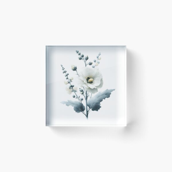 Item preview, White Mullin Flowers designed and sold by Kriebelt.