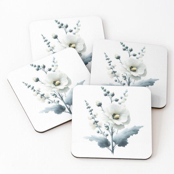 Item preview, White Mullin Flowers designed and sold by Kriebelt.