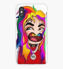 Cartoon 6ix9ine iPhone Case