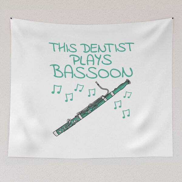 Item preview, This Dentist Plays Bassoon, Bassoonist Woodwind Musician designed and sold by doodlerob.