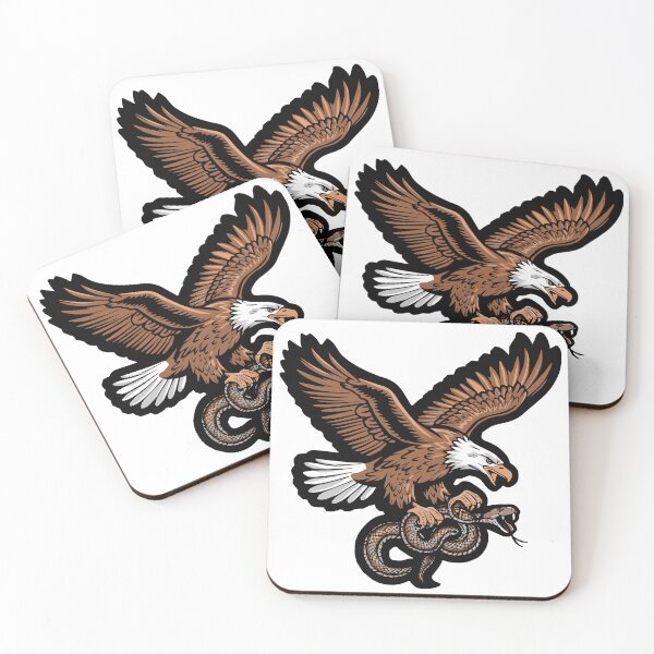 Item preview,  an eagle holding a snake designed and sold by JoraArt.
