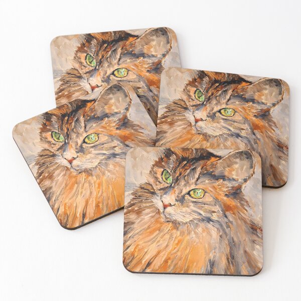 Item preview, Adorable cat painting designed and sold by Marko Ivancevic.