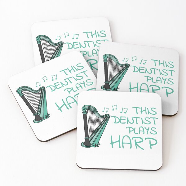 Item preview, This Dentist Plays Harp, Harpist String Musician designed and sold by doodlerob.