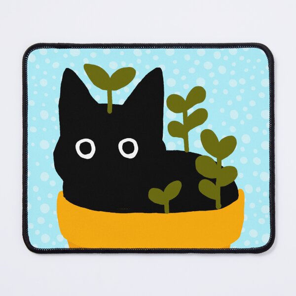 Item preview, Cat in flower pot designed and sold by Pink-Teddy.