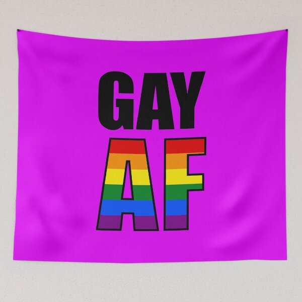 Item preview, GAY AF designed and sold by bonk-cycling.