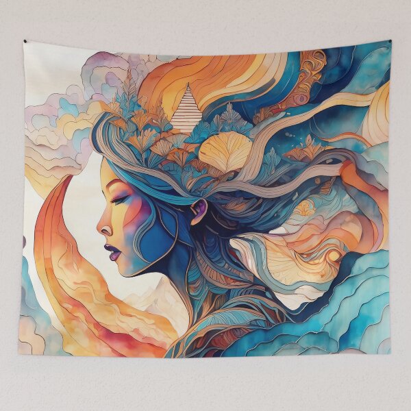 Item preview, Japan Goddess n°7 designed and sold by Grafik-Ai-Art.