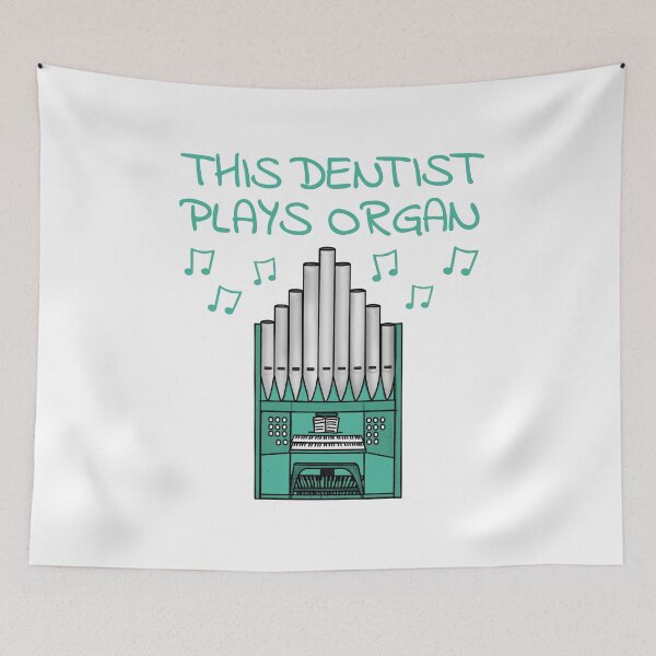 Item preview, This Dentist Plays Organ, Church Organist Musician designed and sold by doodlerob.