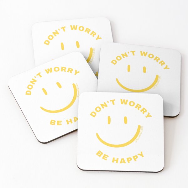 Item preview, Don't Worry Be Happy (yellow ghost) designed and sold by No14LovelSt.