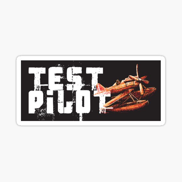 Item preview, Test Pilot designed and sold by Ivan Smith.