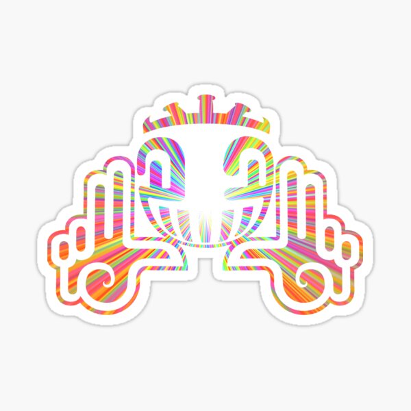 Vista previa del artículo con la obra «Manos psicodélicas - Tribu espiral - Logotipo», diseñado y vendido por Sovietmovies.