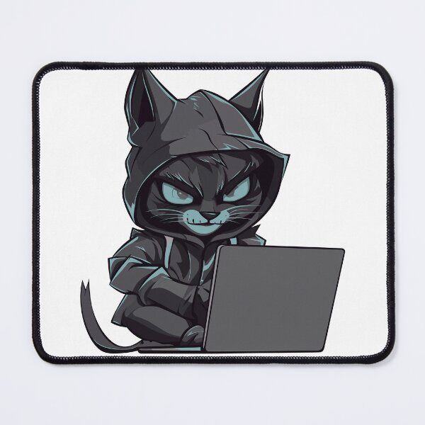 Item preview, Hacker cat  designed and sold by shoping11228.