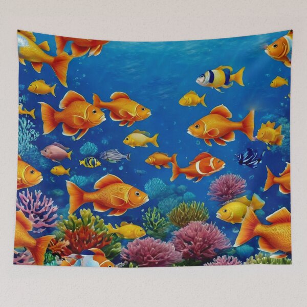 Item preview, Colorful Ocean Underwater designed and sold by Bunmigraphics .