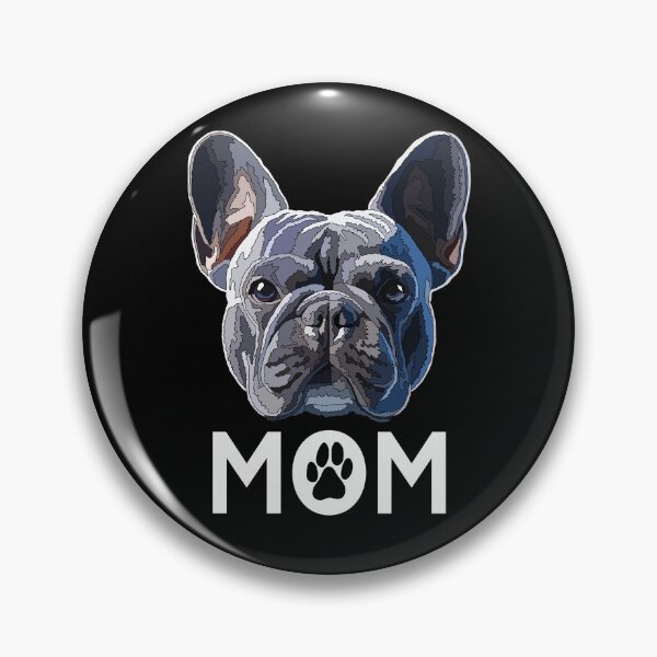 Artikelvorschau, Blaue Frenchie-Mama entworfen und verkauft von Just-Arts-4U.