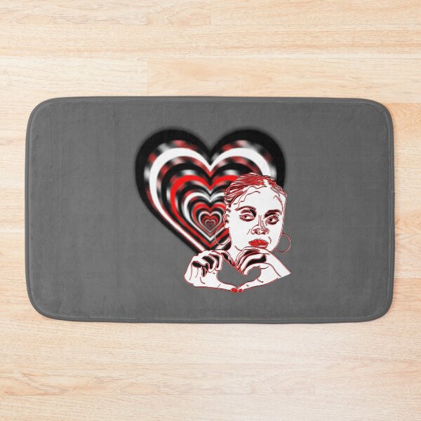 Item preview, Allurement Portrait Girl Heart gesture Hands Love Affection designed and sold by 4rpixs.