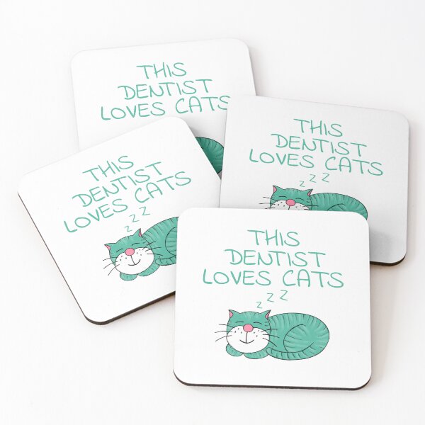 Item preview, This Dentist Loves Cats, Cat Lover designed and sold by doodlerob.