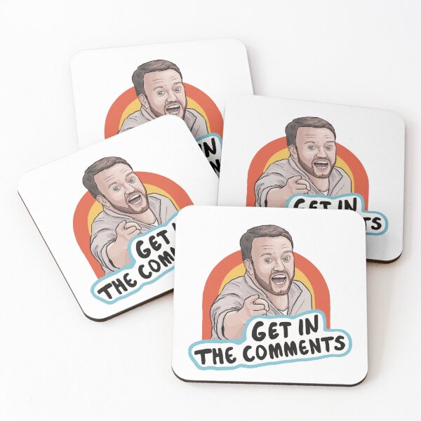 Item preview, "Get in the comments!" Brennan Lee Mulligan Game Changer designed and sold by Jewelia Howard.