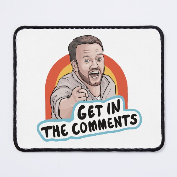 Item preview, "Get in the comments!" Brennan Lee Mulligan Game Changer designed and sold by Jewelia Howard.
