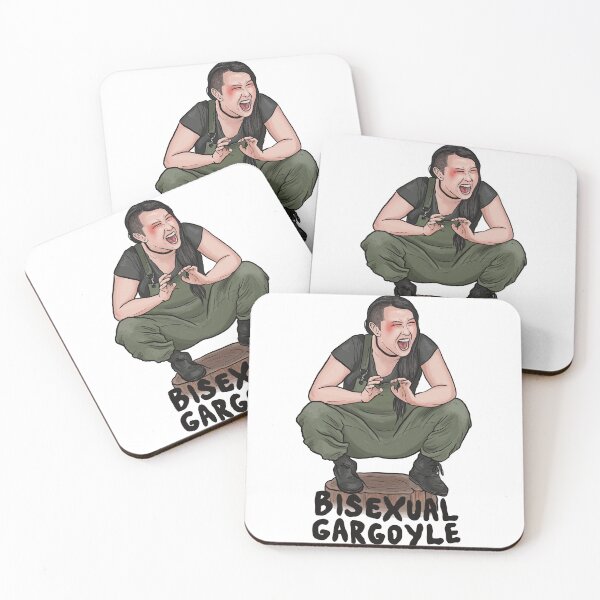 Item preview, Bisexual Gargoyle Erika Ishii Game Changer designed and sold by Jewelia Howard.