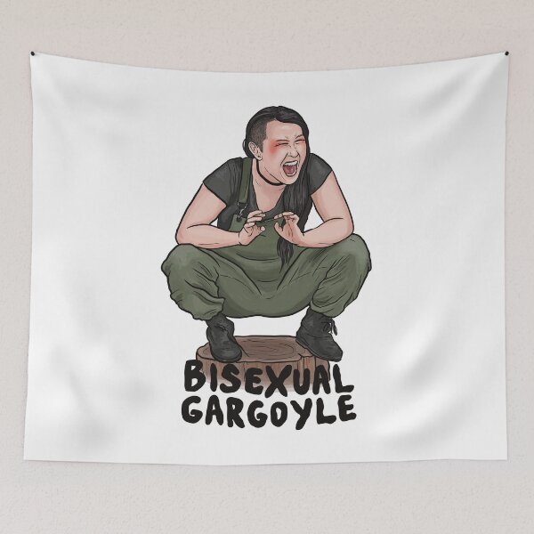 Item preview, Bisexual Gargoyle Erika Ishii Game Changer designed and sold by Jewelia Howard.