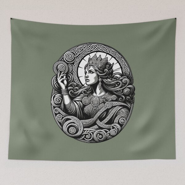 Item preview, Queen Maeve - Myths and Legends - Celtic designed and sold by Sovietmovies.