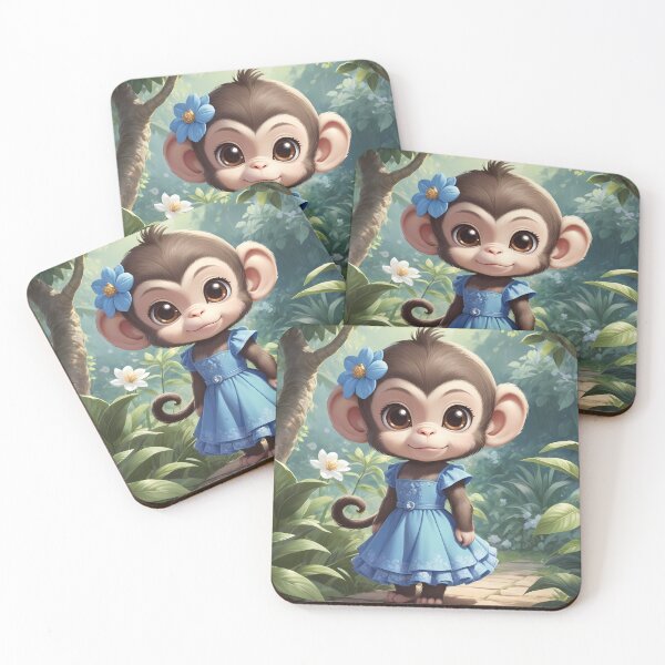 Item preview, Monkey Fashionista designed and sold by AICreativeArts.