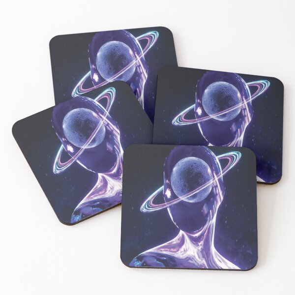 Item preview, Cosmic Headspace: Surreal Planetary Portrait	 designed and sold by RyangarRington.