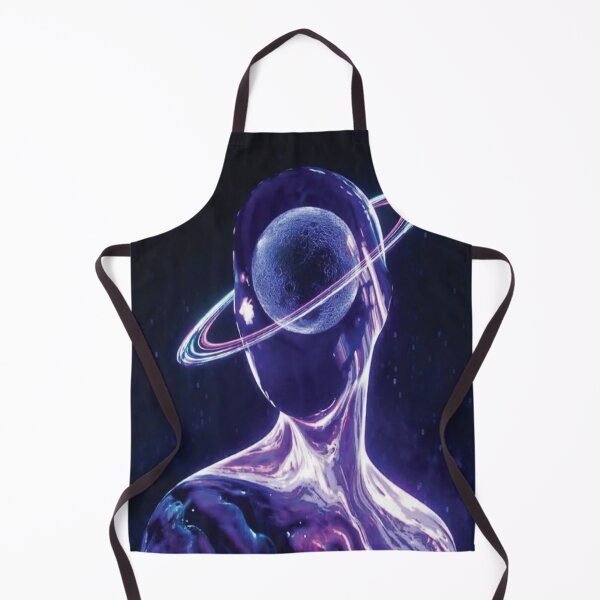 Item preview, Cosmic Headspace: Surreal Planetary Portrait designed and sold by RyangarRington.