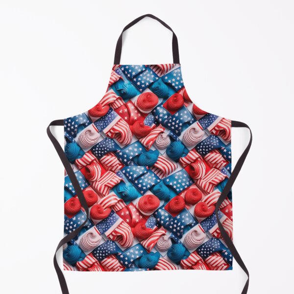 Item preview, Us motif colorful vibrant pattern design designed and sold by DFLC Prints.