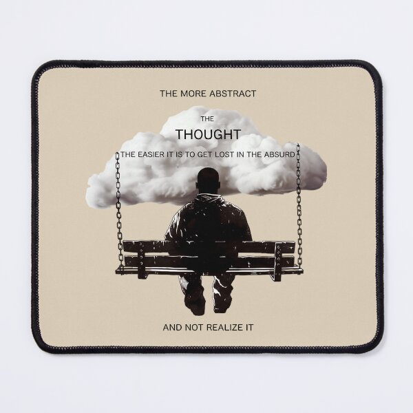 Item preview, The more abstract the thought... designed and sold by InspiredYou.