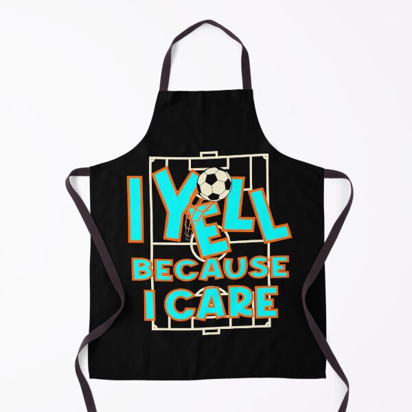 Item preview, I yell because I care soccer football designed and sold by Colorfulman.