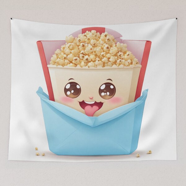 Item preview, Cute Cartoon Popcorn designed and sold by Sadia  Jannat.